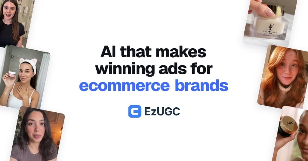 EzUGC AI ad generation preview