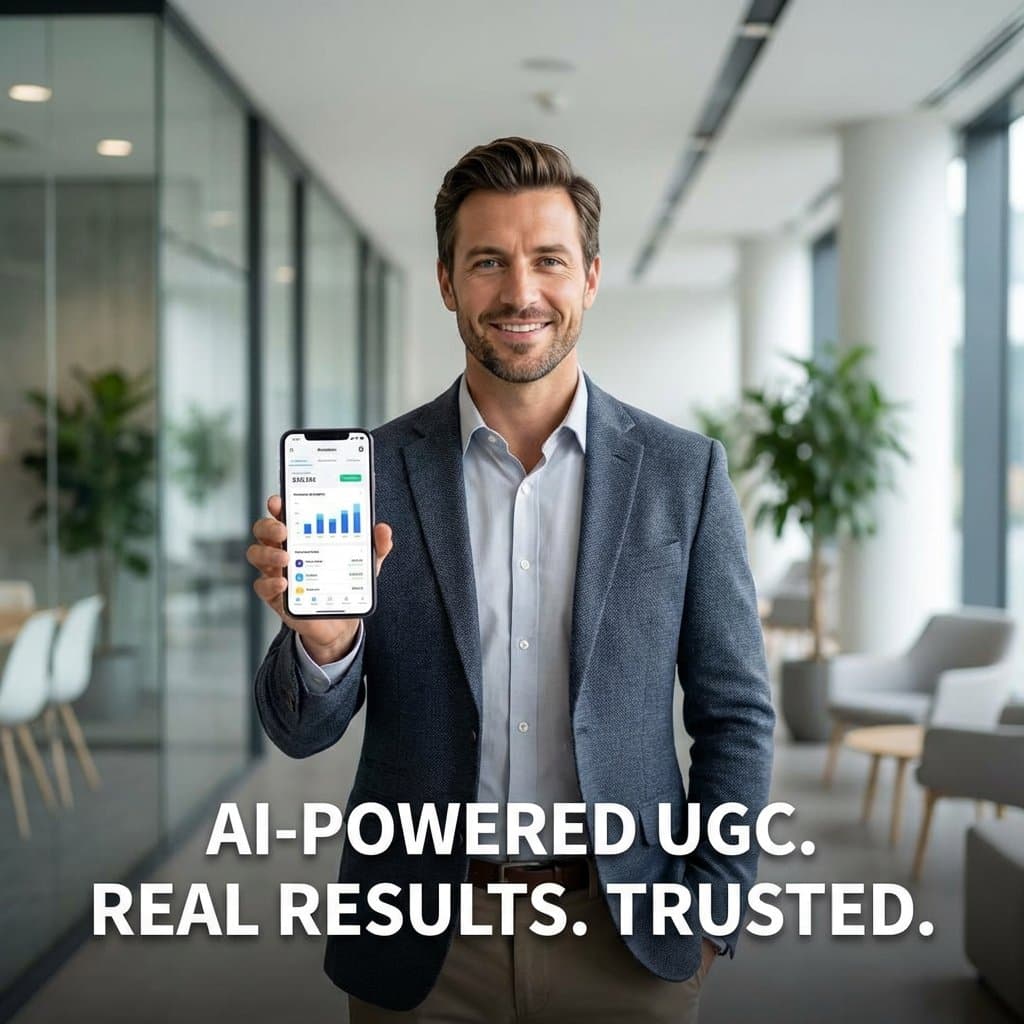 After: polished Personal Finance & Fintech AI ad