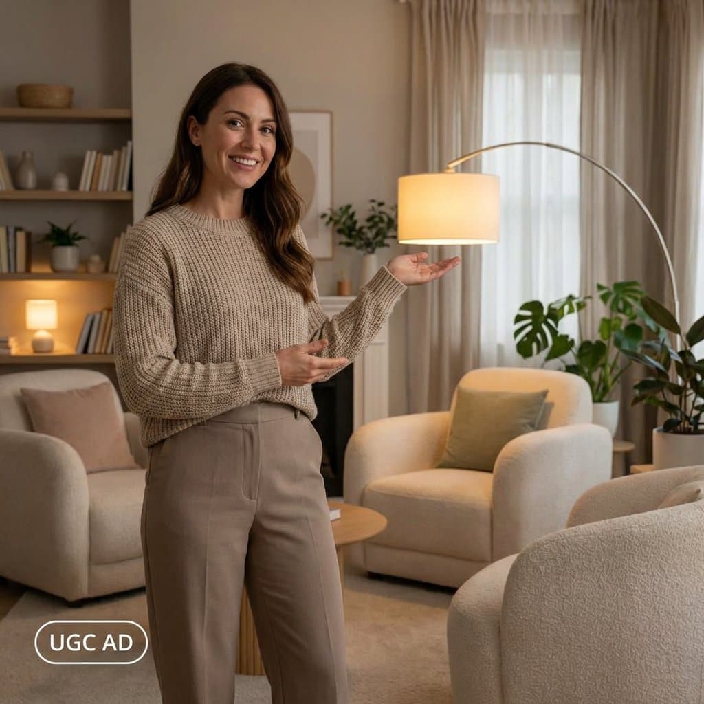 After: polished Home Decor & Furniture AI ad