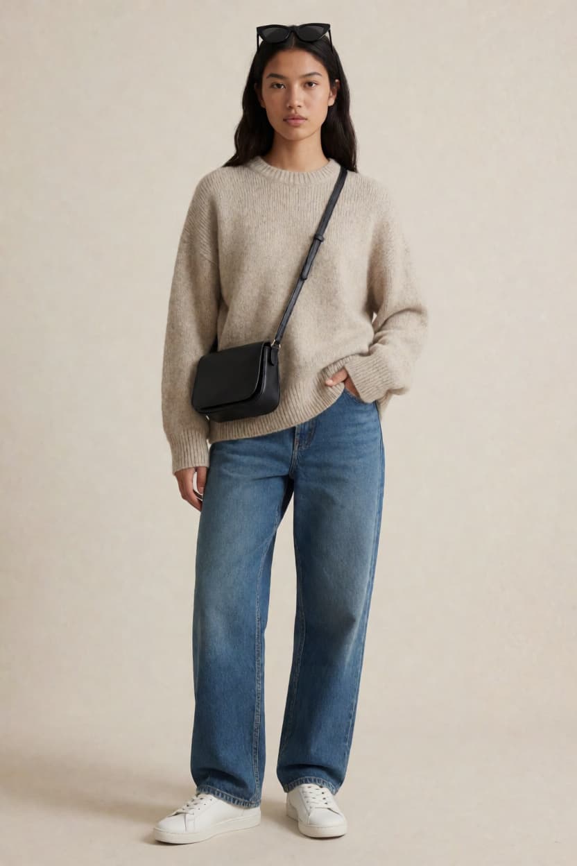 Krea 2 Turbo sample: 2:3 fashion static